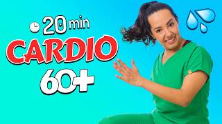 Rutina de 20 minutos de Ejercicio CARDIO para Adultos Mayores ACTIVOS  Mariana Quevedo [upl. by Seema37]