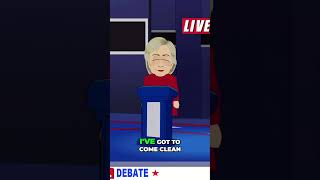 Debate madness  Hillary Clinton vs Mr Garrison debate election funny funnyvideo southpark [upl. by Micheal]