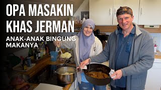 DIMASAKIN OPA JERMAN MAKANAN KHAS JERMAN [upl. by Nelyahs865]