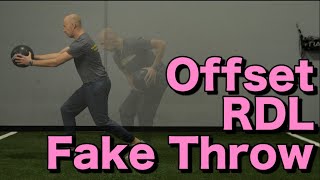 Offset RDL to Fake Throw [upl. by Asiat]