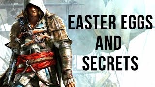 Assassins Creed 4 Black Flag  All Easter Eggs and Secrets Collection [upl. by Stultz454]