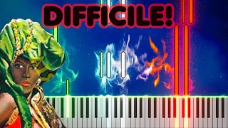 FACCETTA NERA DIFFICILE LIV 4 PIANO TUTORIAL  SPARTITO GRATIS [upl. by Lore]