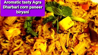 Agra special Darbari biryani Aromatic paneer veg biryani with ingredients in description box [upl. by Llert]