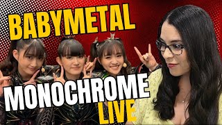 AbiGirls 1st listen and reaction to quotMonochromequot by Babymetal [upl. by Anotal]