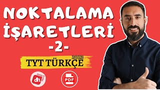 Noktalama İşaretleri 2 📌 TYT Türkçe 2023 Deniz Hoca PDF 📘📕 [upl. by Molloy914]