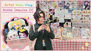 🌈⁺₊✧Artist Alley Vlog Anime Impulse OC 2024 ✩₊˚⋆ [upl. by Lucinda41]