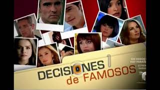 Decisiones de Famosos  Balada Tu tomaste tus decisiones [upl. by Nirrej]