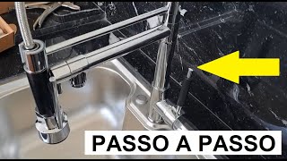 COMO INSTALAR TORNEIRA GOURMET MONOCOMANDO [upl. by Bevus]