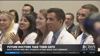 NYU Medical Schools Waives Tuition For New Class Of Primary Care Doctors [upl. by Egerton]