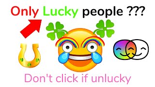 Only lucky people can watch this video 🍀 [upl. by Hinze]