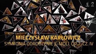 Mieczysław Karłowicz  Symfonia Odrodzenie emoll op7 cz IV  Bergmann × Filharmonia Szczecin [upl. by Adachi]