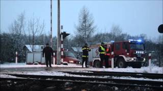 Wypadek cysterny z udziałem pociągu osobowego Nowa Sól [upl. by Grondin974]