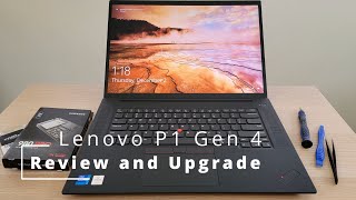 Lenovo P1 Gen4 and X1 Extreme Gen4 Review and SSD RAM Upgrade [upl. by Ameh367]