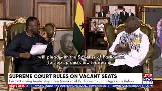 I expect strong leadership from Speaker of Parliament  John Agyekum Kufuor [upl. by Lledniuq]