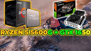 RYZEN 5 5600G  GTX 1650 4GB [upl. by Halivah]