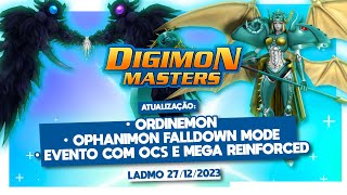 Atualização LDMO 27122023  Ophanimon Ordinemon e mais [upl. by Richma]