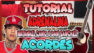 Adrenalina  Natanael Cano x Dan Sanchez  ACORDES  TUTORIAL [upl. by Larisa239]