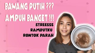 CARA MENGATASI RAMBUT RONTOK  AMPUH [upl. by Caneghem]