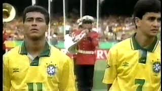 Brasil  Uruguay 1993  Eliminatorias 1994 Romario Bebeto Dunga Ruben Sosa Francescoli [upl. by Nahij]