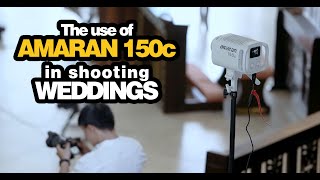 Lets Shoot a wedding using Amaran 150c [upl. by Mellitz]