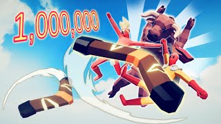 1000000 DAMAGE BOOMERANG vs EVERY UNITS  TABS  Totally Accurate Battle Simulator [upl. by Dasha515]