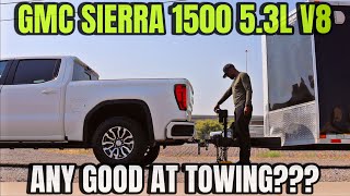 Can The GMC Sierra 1500 53L V8 Tow Heavy Lets Find Out [upl. by Alby]