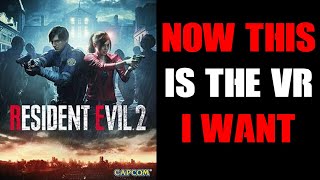 Whats It Like Playing PC VR RE2 Resident Evil 2 Remake On Meta Quest 2 amp Praydogs REFramework Mod [upl. by Yatnuhs835]