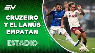 Cruzeiro y Lanús igualaron 11 en la semifinal de ida de la Copa Sudamericana  Estadio  Ecuavisa [upl. by Rafaello387]