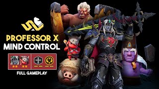 PROFESSOR X MIND CONTROL 👨‍🦲😵‍💫💫 5 PRIEST 4 DIVINITY  ECLIPSE OF DARKNESS CARRY ⭐ AUTOCHESS 44 ♟️ [upl. by Annaek]