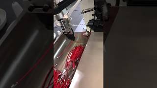 Automatic wire cutting stripping and both ends crimping machine [upl. by Lyda963]