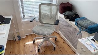 REVIEW Office Star Ventilated Managers Office Desk Chair [upl. by Rustin440]