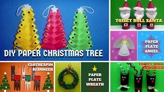 Easy Christmas Crafts for Kids  Christmas Craft Ideas [upl. by Yduj]