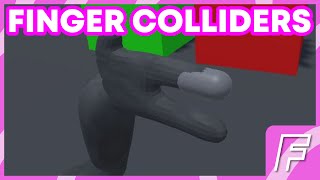 How to add Finger Colliders to your gorilla tag fan game [upl. by Namsaj]