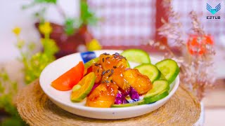 How to Make Crispy HoneyGlazed Fried Chicken  BBQ Chicken Thighs  Miniature Cooking [upl. by Suoivatco]