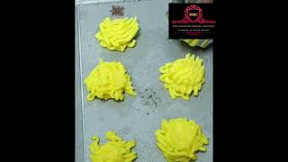 Homemade biskut semperit Custard Cookies Deepavali special recipe food palagaram [upl. by Verney412]