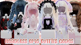 ROBLOX HEADLESS EMO OUTFITS CODES w Links Roblox berry Avenue outfit codes [upl. by Pul]