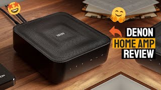 Denon Home Amplifier Review  Premium Sound HEOS Dolby Digital Plus amp More [upl. by Noitsirhc]