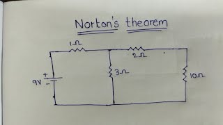 Nortons theorem in telugu [upl. by Acinemod]