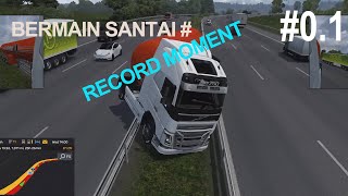 RECORD MOMENT  BERMAIN SANTAI 110 [upl. by Irianat]