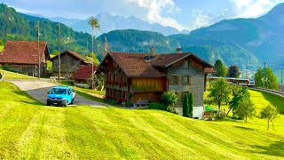 🇨🇭Switzerland Village Tour  Lungern  Most beautiful Village In SWITZERLAND [upl. by Turley725]