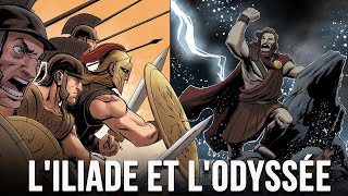 LILIADE et lODYSSÉE dHomère COMPLET Lhistoire des plus grandes aventures de la mythologie [upl. by Ettore]