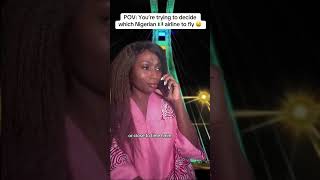 Want Peace from Nigerian airlines Watch this 😩🤣 100shorts2024 traveladvice youtubechamps [upl. by Eyeleen106]