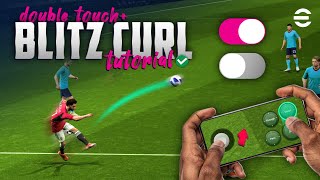 Curl Shot Tutorial in eFootball 2024 Mobile  Classic  Advance [upl. by Jill]