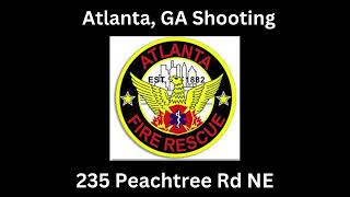 Atlanta GA Shooting Fire Dispatch Audio 61124 [upl. by Yreffoeg]