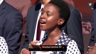 SDA Arusha Central Youth Choir  Roho Yangu Na Ikuimbie [upl. by Duahsar]