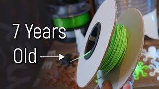 Reviving 7yr old filament with a 20 Dehydrator [upl. by Jenda914]