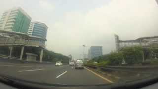 Jalan Tol Dalam KotaJakarta Inner Ring Road clockwise loop [upl. by Hyo]