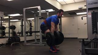 EPIC 494 lbs Dumbbell Deadlift [upl. by Quennie176]