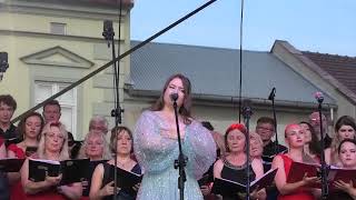 VBELLINI – NORMA „CASTA DIVA”  OKSANA PANCHENKO amp VOCAL ENSAMBLE SANG OVER GRENSER [upl. by Yessej]