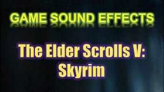 Skyrim Sound Effects  Distant Dragon Roar [upl. by Swayne]